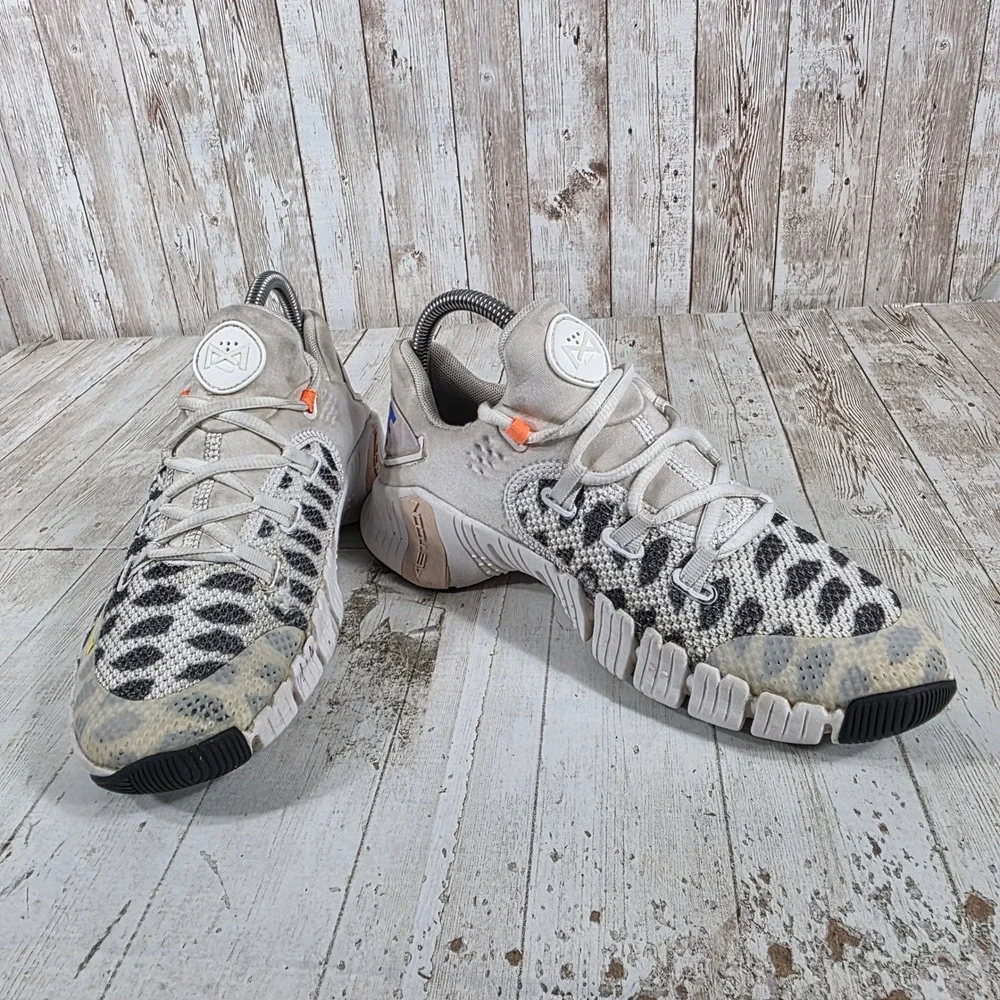 Nike Free Metcon 4 Women 7 Leopard Print Training Shoes Desert Sand DJ4310-074